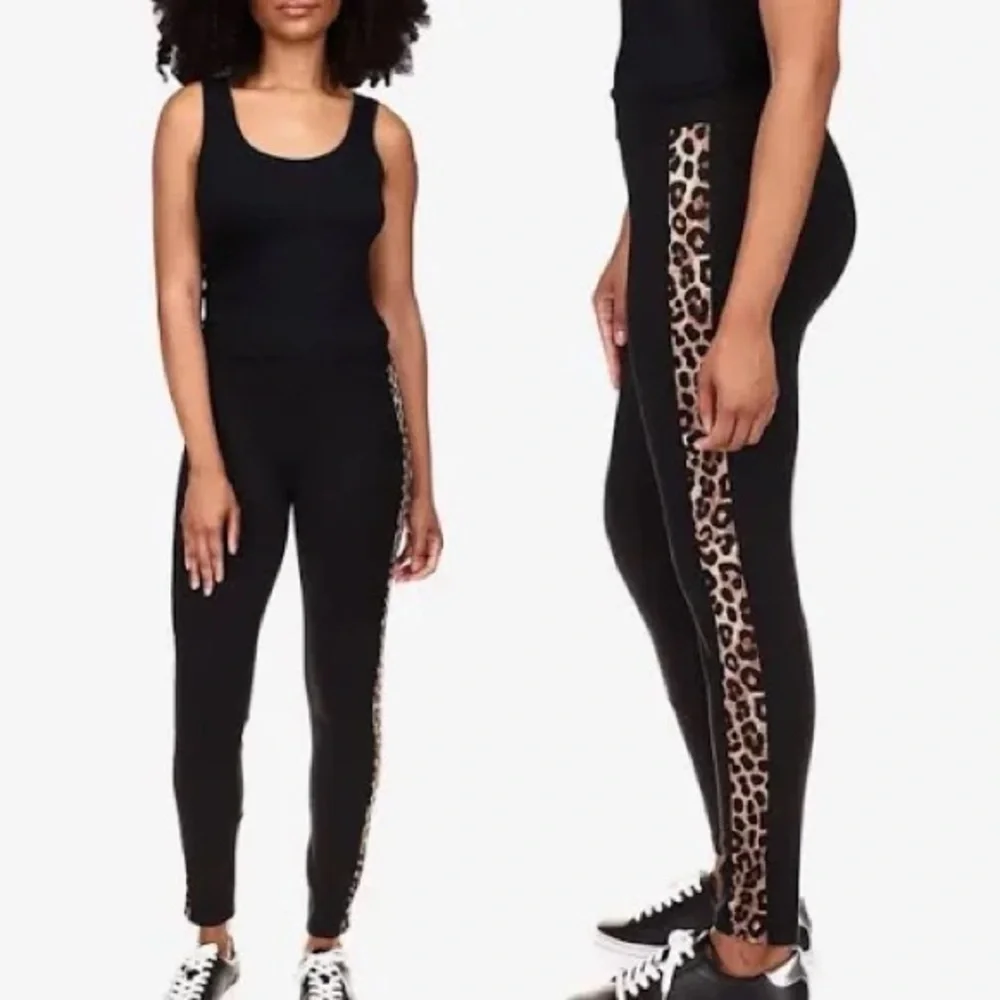 Michael Kors Cheetah Striped Leggings